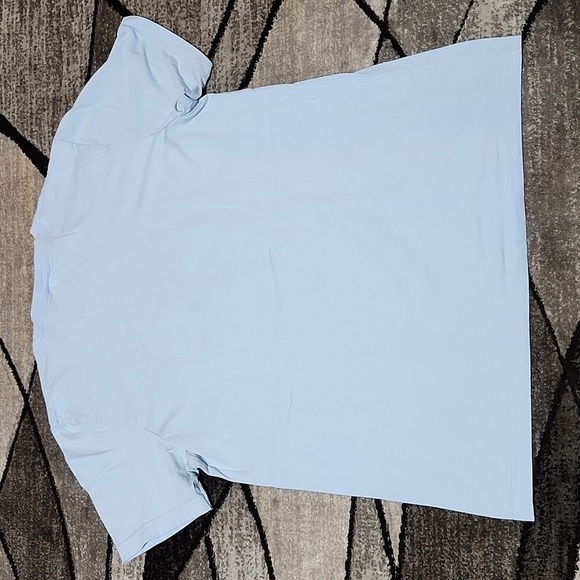 BUSCH LATTE BREW CITY BRAND ANHEUSER-BUSCH ST. LOUIS MO BLUE CREW-NECK TEE-SHIRT - Picture 7 of 9